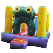 inflatable frog bouncy castle
